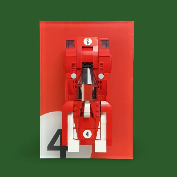 Wanddisplay voor Lego® 776906 1970 Ferrari 512 M