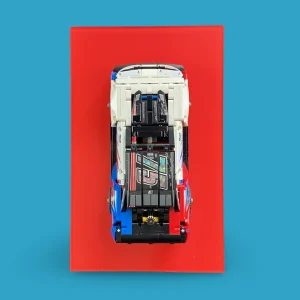 Wall Mount Display for LEGO® Technic Full Color - Bright Red